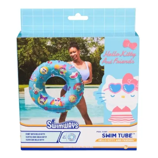 Swimways Hello Kitty Swim Tube: PVC Water Float for Ages 14+ image {6}