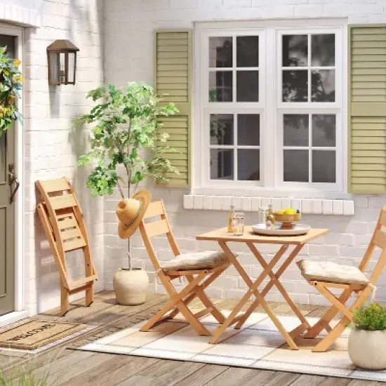 72" Artificial White Oak Tree Green - Threshold&trade; designed with Studio McGee image {1}