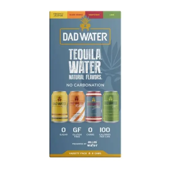 Dad Water Tequila Variety - 8pk/355ml Cans image {3}