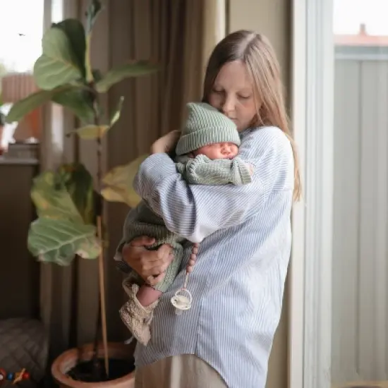 FRIGG Baby's First Pacifier Moonlight Sailing (Cream) 4-Pack image {6}