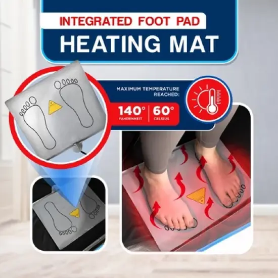 Compact Infrared Home Sauna: Easy Sit-in Design, Spa Size, Detox Therapy, Foldable Chair, Energy Efficient, Zippers for Reading, image {5}