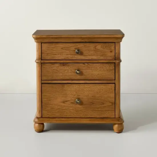3 Drawer Classic Night Stand - Hearth & Hand&trade; with Magnolia image {2}
