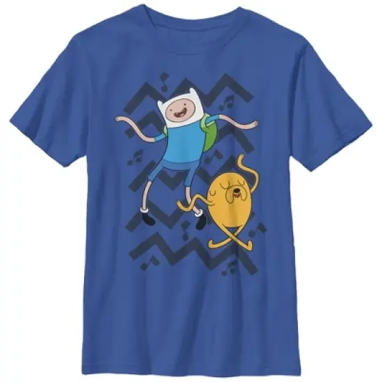 Boy's Adventure Time Finn and Jake Dance T-Shirt image {5}