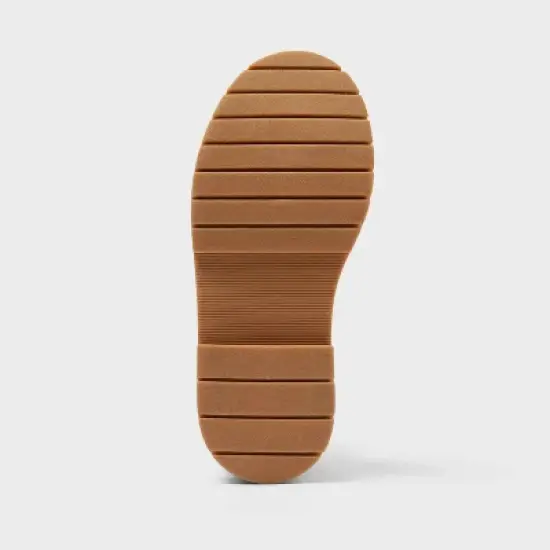 Girls' Lug Sole Boots - Cat & Jack&trade; Cognac image {3}