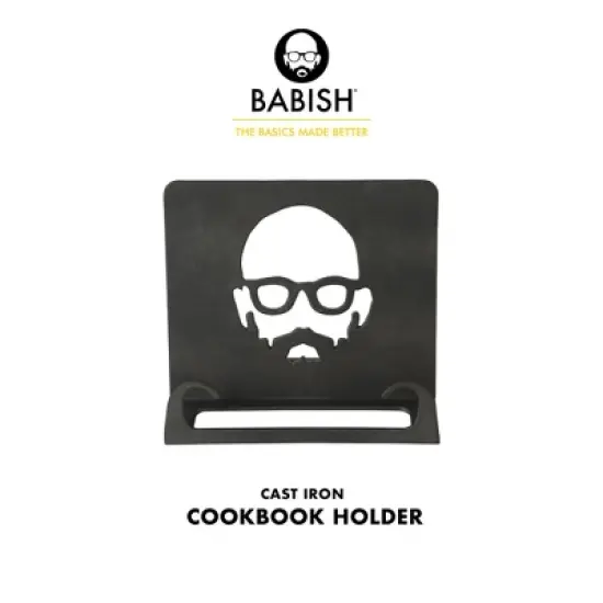 Babish Cast Iron Cookbook Holder image {1}