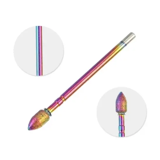 Unique Bargains Nail Drill Bits Set for Acrylic Gel Nails Remover Drill Bits for Nails Home Nail Care Supplies 11 Pcs image {2}