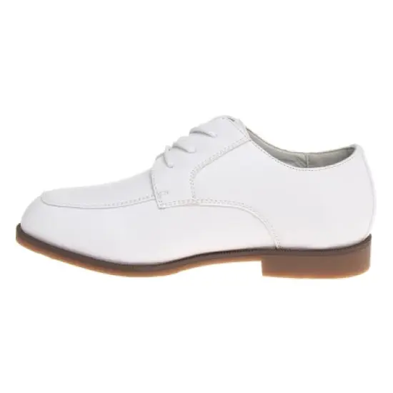 Josmo Unisex Classic Lace-Up Oxford Shoes for Boys and Girls - Comfortable Dress Shoes for School Uniform, Easter - Toddler and Little Kid Sizes image {1}