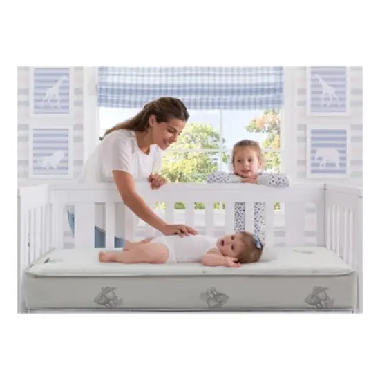 Serta Perfect Sleeper Comfort Deluxe Crib & Toddler Mattress image {3}