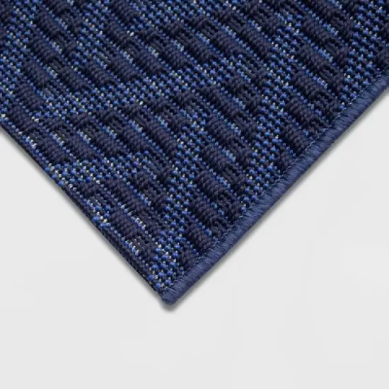 Chevron Outdoor Rug - Smith & Hawken image {1}