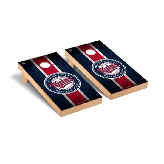 MLB Minnesota Twins Premium Cornhole Board Vintage Version image {1}