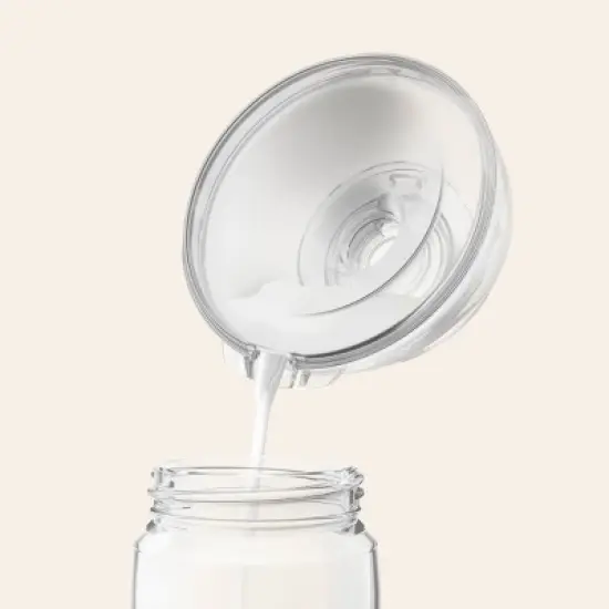 Lansinoh Wearable Pump Replacement Cups with Flanges, Postpartum Essentials - 2ct image {2}