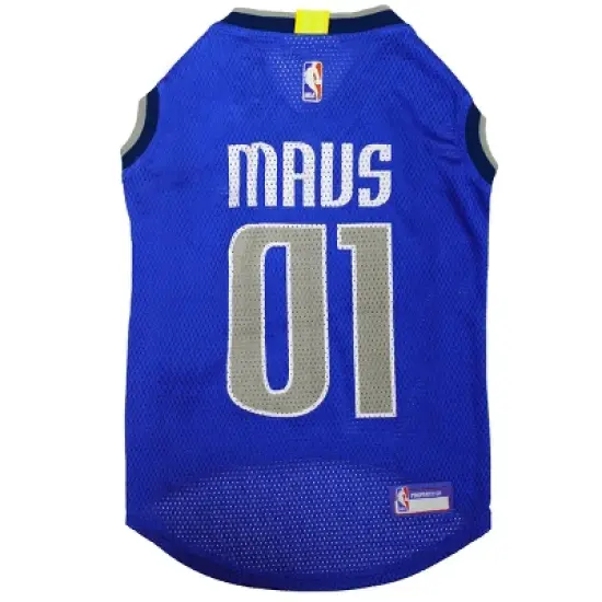 NBA Dallas Mavericks Pets Basketball Mesh Jersey image {4}