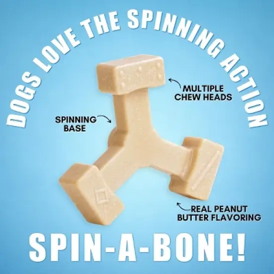 Bullibone Spinabone Dog Chew Toy image {2}