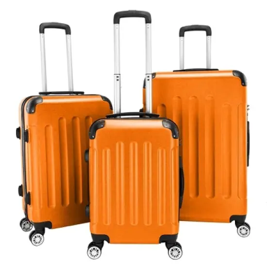 KTMBDW Luggage Set of 3 Hardside Suitcase Sets with TSA Lock, 4 Spinner Wheels for Carry On Check-in Business Trip image {13}