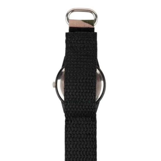 Boys' Marvel's Avengers Hulk Black Plastic Time Teacher Watch image {3}