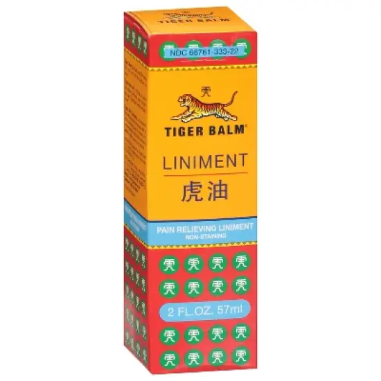 Tiger Balm Non-Staining Pain Relieving Liniment 2 fl oz image {1}