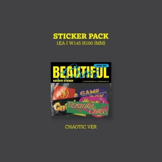 KATSEYE - BEAUTIFUL CHAOS (Chaotic Version) (Target Exclusive, CD) image {10}