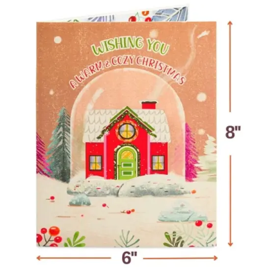 Frndly by Paper Love Cozy Christmas Home Pop Up Christmas Card image {1}