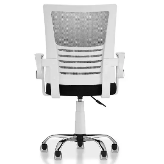 Erwin Cushioned Mesh Office Chair White - miBasics image {6}
