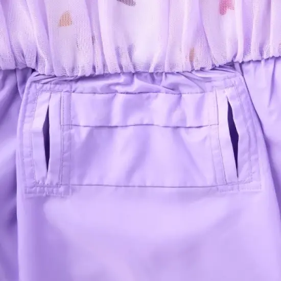 Toddler Girls' Adaptive Flutter Sleeve Tulle Dress - Cat & Jack&trade; Almond Cream image {3}