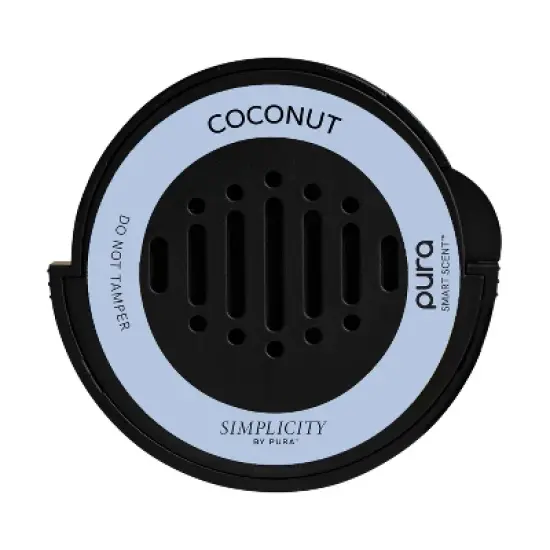 Simplicity by Pura Coconut Car Fragrance Refill: Scent, Vehicle Aroma Diffuser-Compatible image {5}