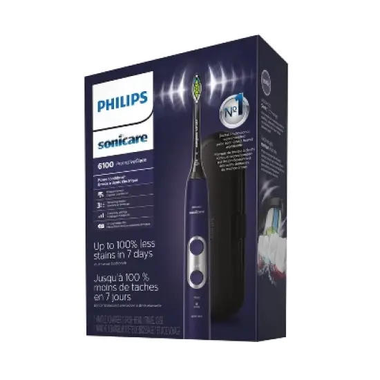 Philips Sonicare ProtectiveClean 6100 Whitening Rechargeable Electric Toothbrush image {6}