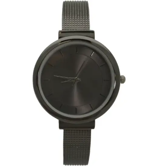OLIVIA PRATT SHINY FACE TEXTURED BANGLE WATCH image {5}