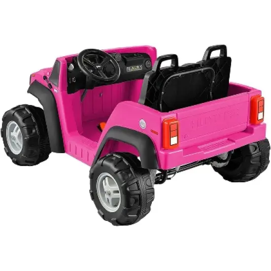 Kid Motorz 12V Hummer Two Seater Powered Ride-On - Pink image {1}