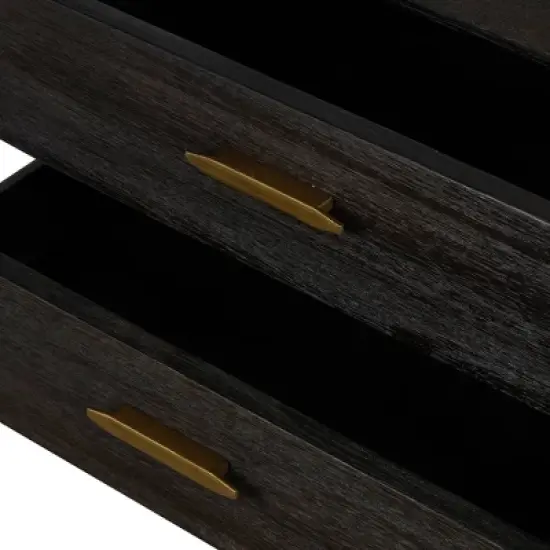 2 Drawer Baly Mid-Century Modern Nightstand - Armen Living image {5}