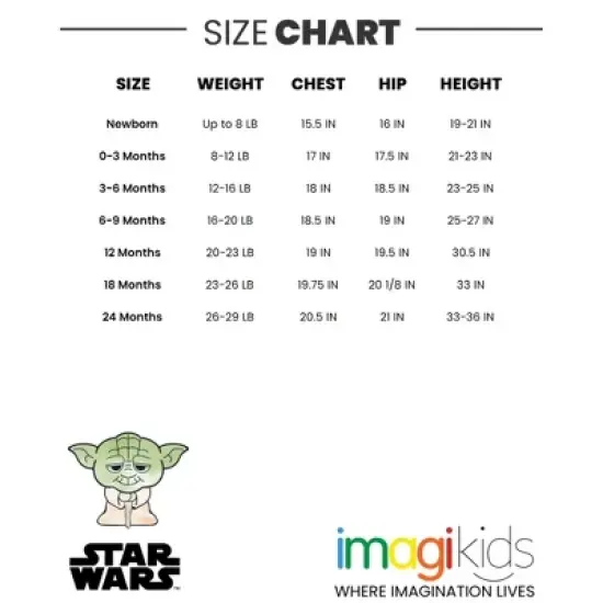 Star Wars Chewbacca R2-D2 Yoda Baby French Terry Short Overalls T-Shirt and Hat 3 Piece Outfit Set Newborn to Infant image {6}