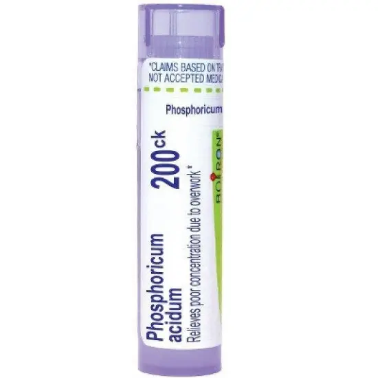 Phosphoricum Acidum 200CK by Boiron Homeopathic Single Medicine For Stress & Sleep  -  80 Pellet image {10}
