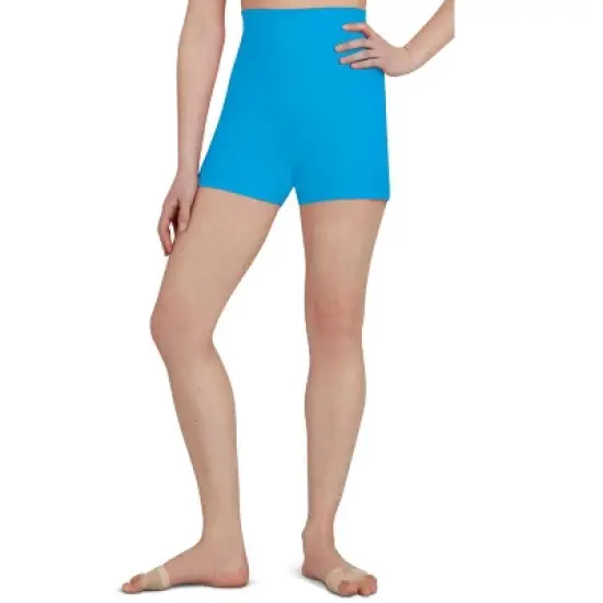 Capezio Women's Team Basics High Waisted Shorts image {12}