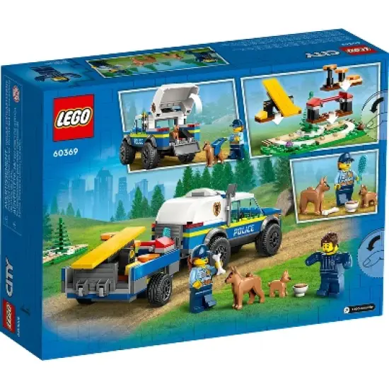 LEGO City Mobile Police Dog Training Set with Toy Car 60369 image {3}
