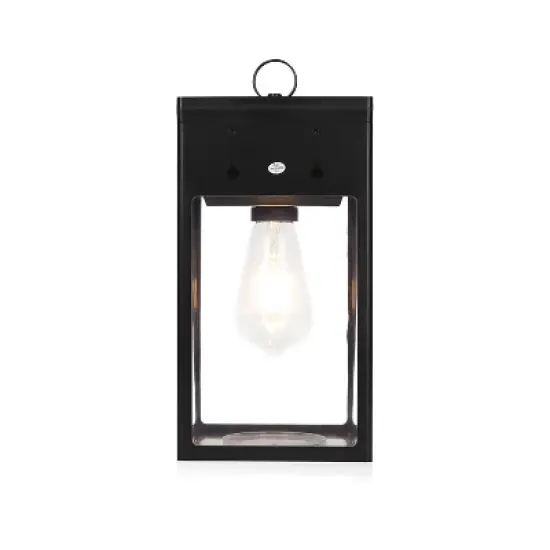 Techko Maid Solar Portable Edison Bulb Outdoor Lantern Matte Black image {9}