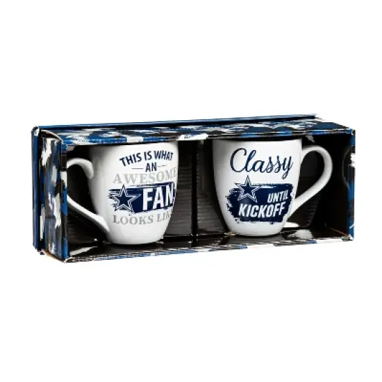 Evergreen Dallas Cowboys, Ceramic Cup O'Java 17oz Gift Set image {1}