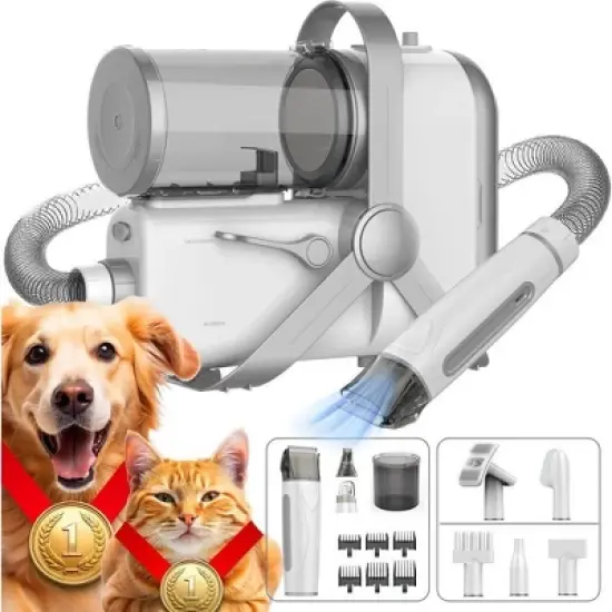 LILIPRO PD900 Pet Grooming Kit with Vacuum & Dryer image {8}