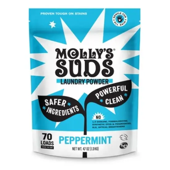 Molly's Suds Peppermint Laundry Powder - 47oz image {8}