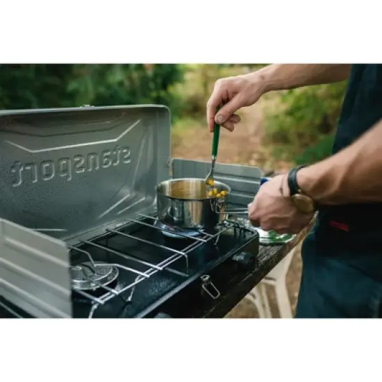 Stansport Solo II Stainless Steel Cook Pot with Copper Bottom - 6" image {11}