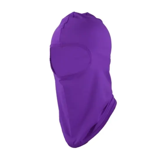 Unique Bargains Ice Silk Solid Color Balaclava Face Mask 1 Pc image {9}