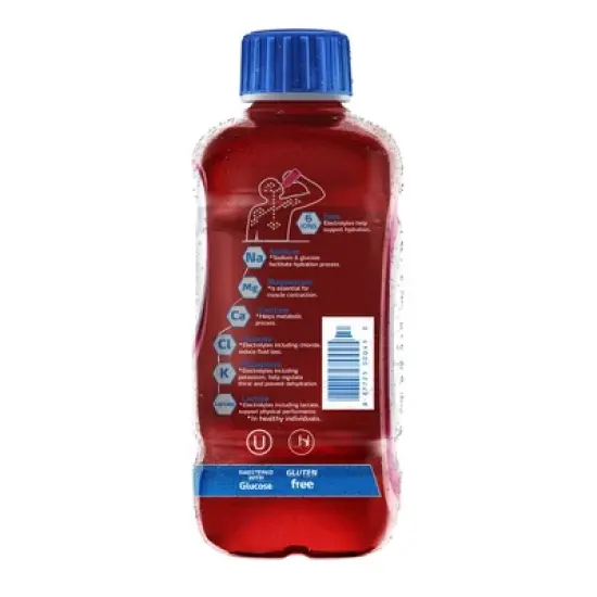 Electrolit Fruit Punch Electrolyte Hydration Beverage - 21 fl oz Bottle image {2}