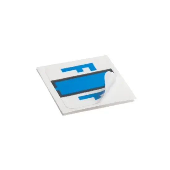 Smead A-Z Color-Coded Bar-Style End Tab Labels Letter F Blue 500/Roll 67076 image {4}