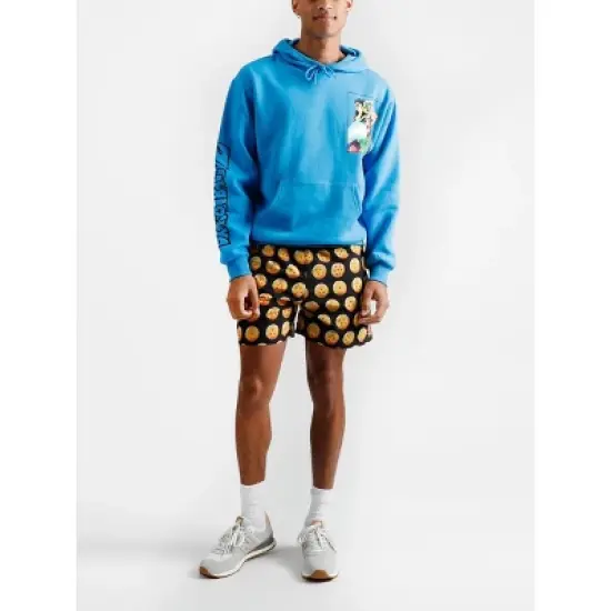 Dragon Ball Z Heroes Long Sleeve Blue Hooded Sweatshirt image {4}