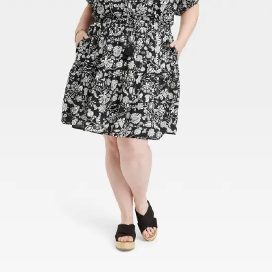 Women's Mini Tiered A-Line Skirt - Knox Rose&trade; image {3}