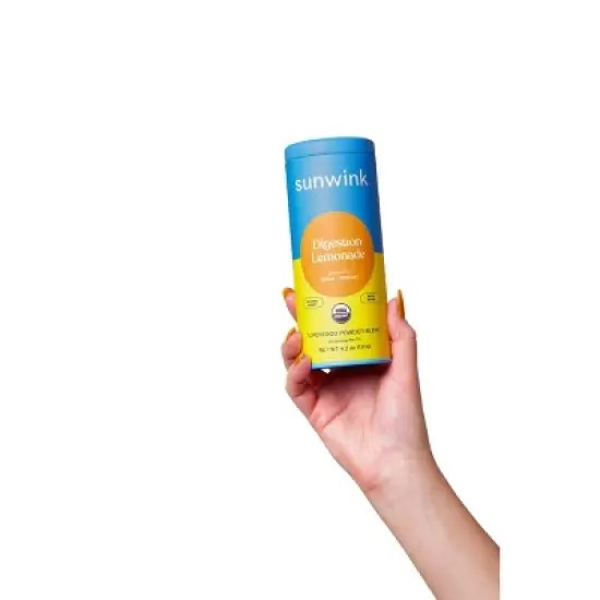Sunwink Digestion Lemonade Vegan Superfood Mix - 4.2oz image {3}