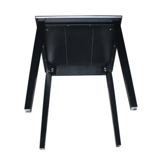 Solid Wood Top Table with Shaker Legs - International Concepts image {5}