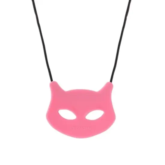 Chewigem Chewable Cat Pendant, Pink image {4}