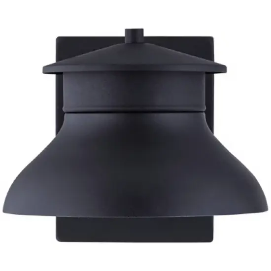 John Timberland Modern Outdoor Wall Light Fixture LED Black 5" Non Glass Dark Sky for Exterior House Porch Patio Deck Barn image {6}
