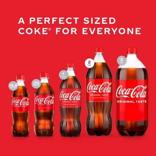 Coca-Cola Soda - 2 L Bottle image {5}