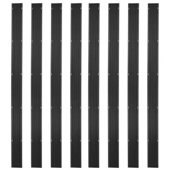 Black Ice  7' 10" Snowmobile Trailer Ski Guides for Friction-Free Loading image {6}
