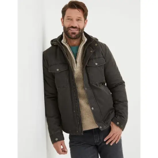 FatFace Men's Hadley Hooded Jacket image {5}